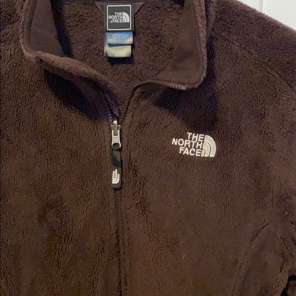Dark plum North Face fleece jacket - Picture 2 of 5
